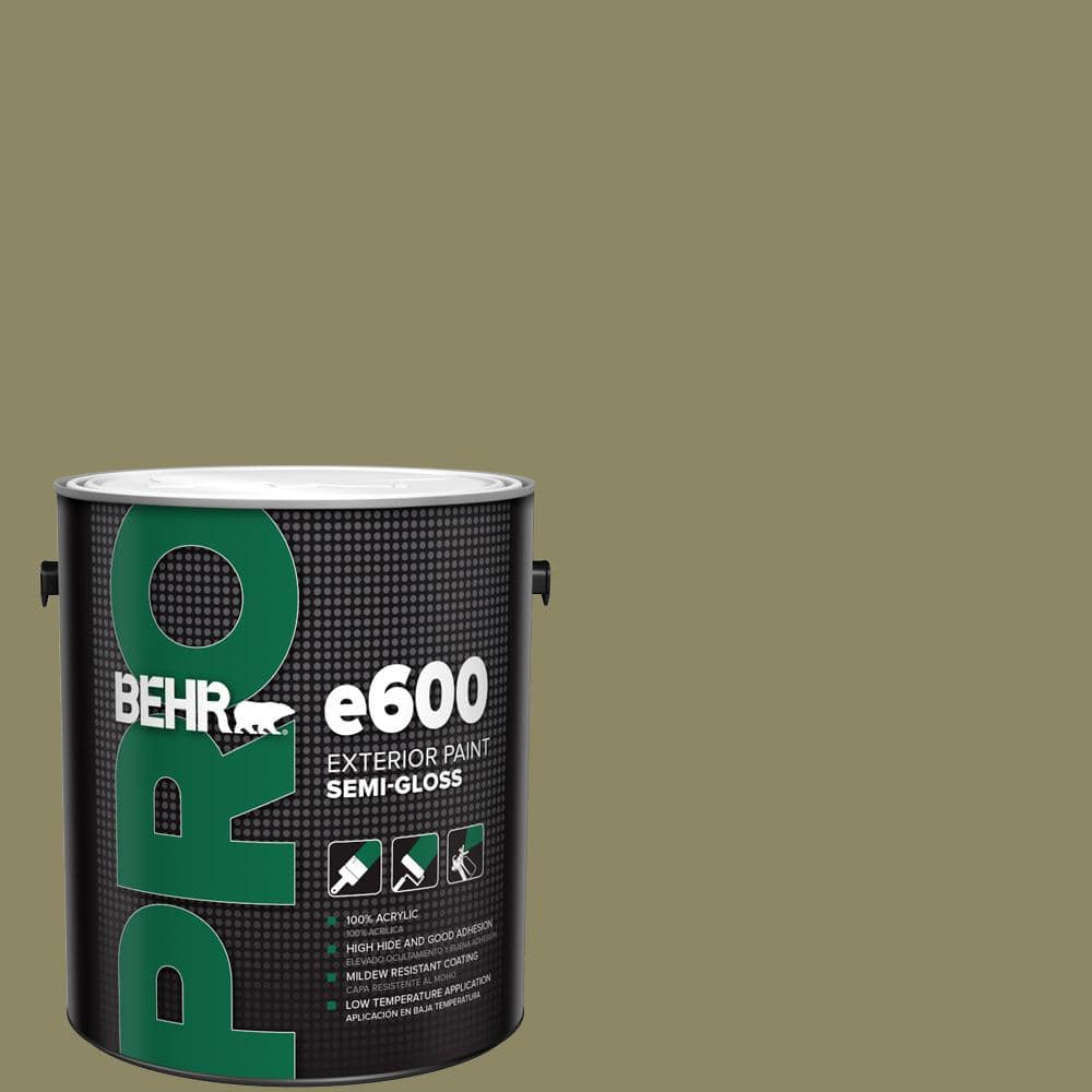 BEHR PRO 1 gal. PPU923 Oregano Spice SemiGloss Exterior Paint