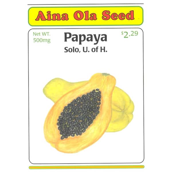 Aina Ola 500 mg Papaya Solo U of H