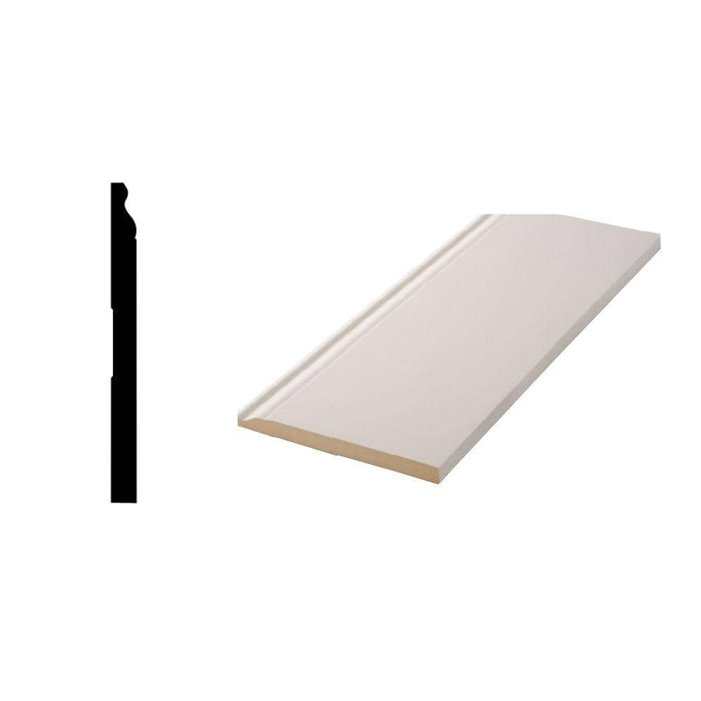 Woodgrain Millwork WG 1867 19/32 in. x 7-1/4 in. Primed MDF