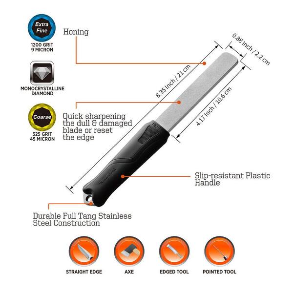 Darlac Tungsten Sharpener - Quick Fix For Axes & Heavy Tools | Blade Repair Made Easy