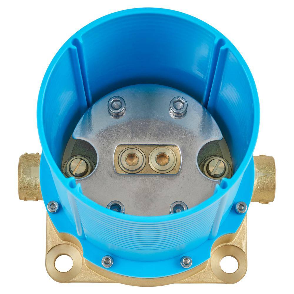 Flash Brass Freestanding Tub Filler Rough-In Valve