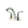 Pfister Pasadena 4 In Centerset 2 Handle Bathroom Faucet In Brushed   Brushed Nickel Pfister Centerset Bathroom Faucets Lf 048 Pdkk 64 100 