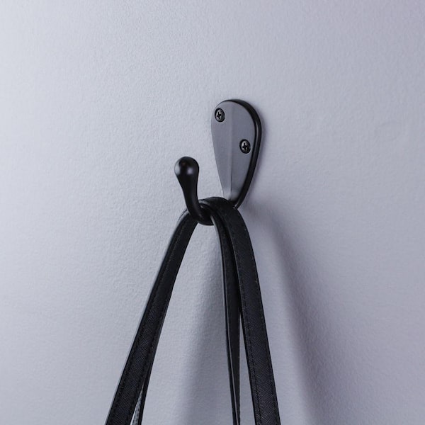 Matte Black Single Robe Hook