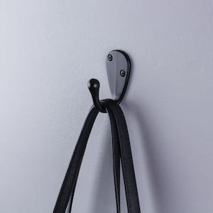 J-Hook Robe/Towel Hook Single Hook in Matte Black