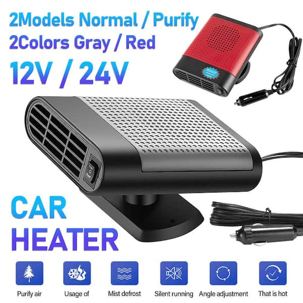 12 V Car Heater Auto Defroster Demister Electric Heater Windshield Window  Defroster Electric Dryer For Truck RV Car Frost Remov