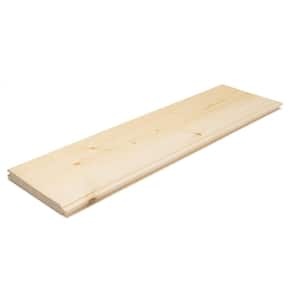 1 in. T x 6 in. W x 8 ft. L Natural Pine T&G End Matched with 8--Pieces per Pack