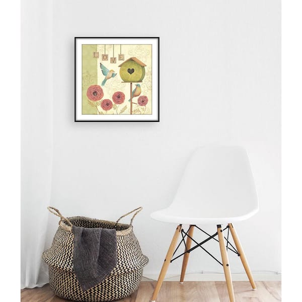 PTM Images 13.75 in. x 13.75 in. "Welcome Home II" Framed Wall Art