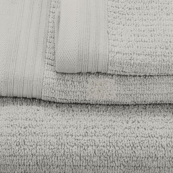 Quick-Dry White Organic Cotton Bath Towel + Reviews