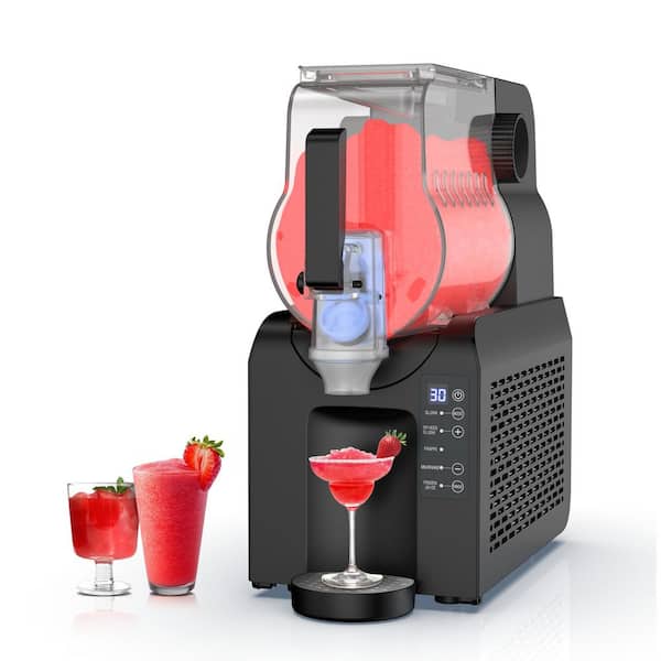 88 oz. Slushie Snow Cone Machine with Self-Cleaning Function Technology, 5 Smart Modes, No Ice Needed, Black
