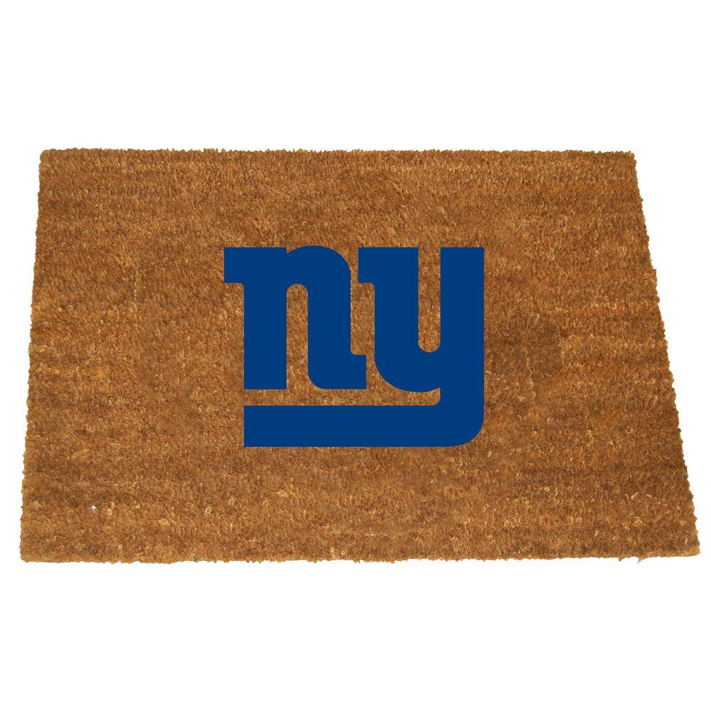 New York Giants 19.5 in. x 29.5 in. Coir Fiber Colored Logo Door Mat price history on PriceWatchPro