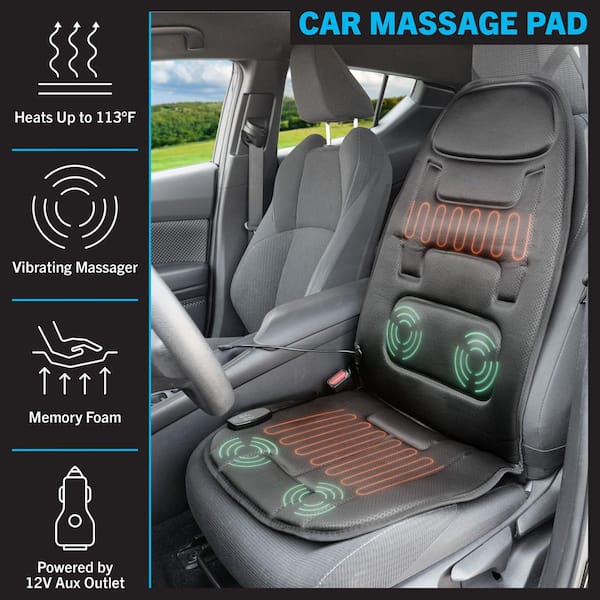 car seat vibrating massage cushion Vibration Massage Car Seat Cushion with 10 Vibration Motors main image 0