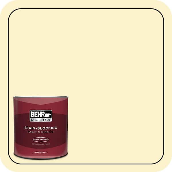 BEHR ULTRA 1 qt. #390A-3 Twinkle Extra Durable Flat Interior Paint & Primer