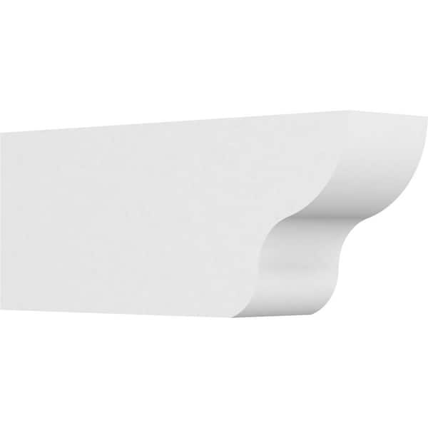 Ekena Millwork 5 in. x 8 in. x 20 in. Standard Greensboro Architectural Grade PVC Rafter Tail Brace