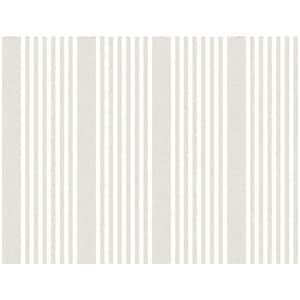 French Soft Linen Stripe Wallpaper