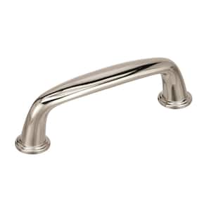 Kane 3 in. (76mm) Classic Polished Nickel Arch Cabinet Pull