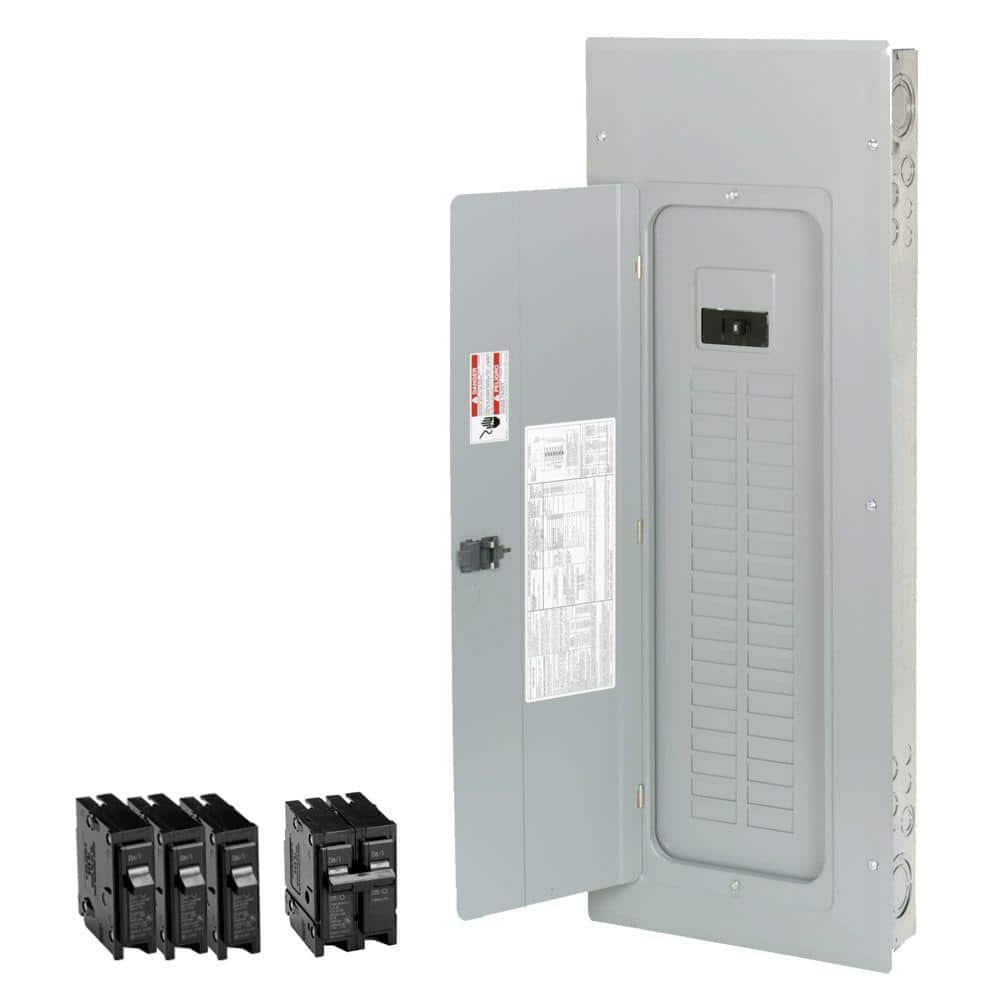 Eaton BR 200 Amp 40-Space 50-Circuit Indoor Main Breaker Loadcenter ...