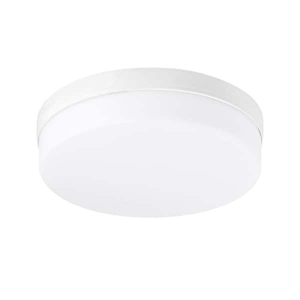 opvolger Verslagen biologie CIPACHO 36-Watt Integrated LED White Plastic Round Disc Plate Lamp  Chandelier LD-MA0105106 - The Home Depot