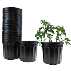 3 Gal. Plastic Nursery Trade Pots (11.3 l. /693cu in. ) (24-Pack)