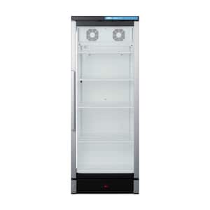 24 in. 9.9 cu. ft. Commercial Beverage Cooler in Stainless Steel