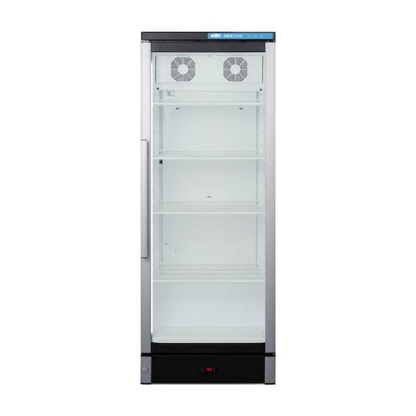 Summit Appliance 24 in. 9.9 cu. ft. Commercial Beverage Cooler in Stainless Steel