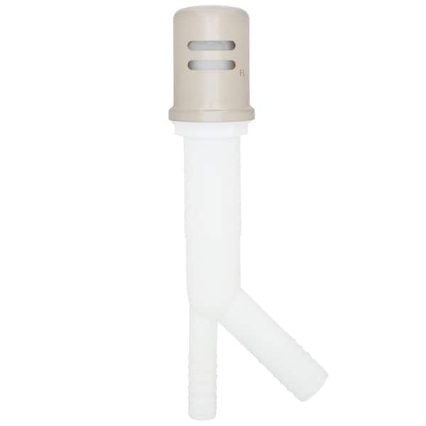 Westbrass 1-3/4 in. Air Gap Kit with Skirted Brass Cap in Satin Nickel Finish
