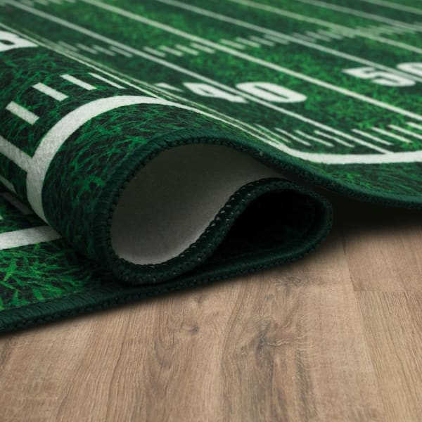 Reviews for TrafficMaster Tailgate Green Football 4 ft. x 8 ft