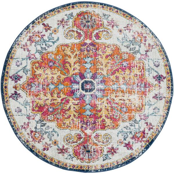 Artistic Weavers Demeter Ivory 5 Ft 3, Home Depot 5 Round Area Rugs
