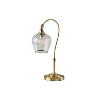 Bradford 23.25 in. Antique Brass Table Lamp