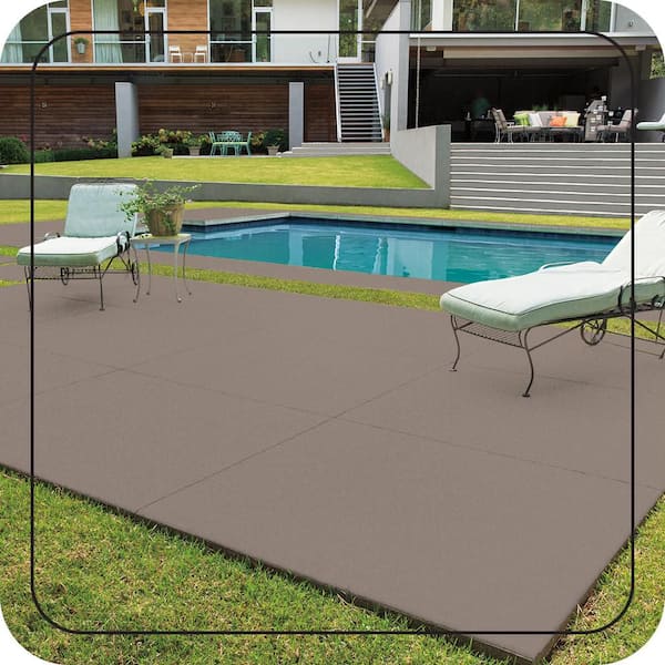 BEHR PREMIUM - 5 Gal. #GG-15 Amethyst Decorative Flat Interior/Exterior Concrete Floor Coating