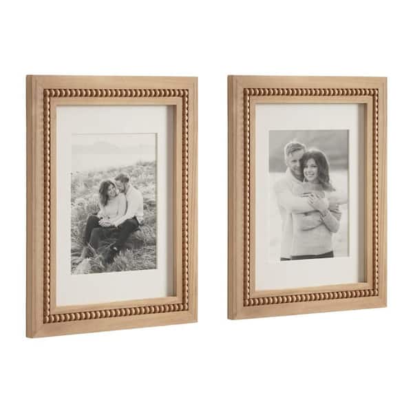 Sorel Natural 11 in. x 14 in. Wood Picture Frame (Set of 2)