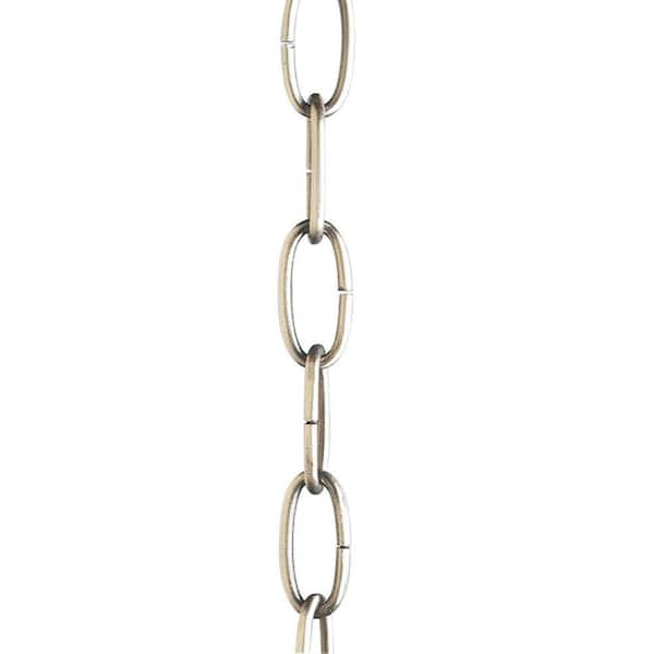 Progress Lighting Polished Nickel 9-Gauge Accessory Chain