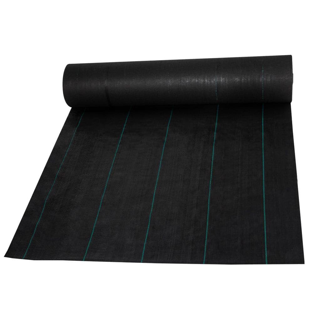 Weed Barrier, 5.8 oz. Landscape Fabric, 3 x 300 ft. Heavy Duty Woven Grass Control Geotextile for Garden & Patio, Black price history on PriceWatchPro