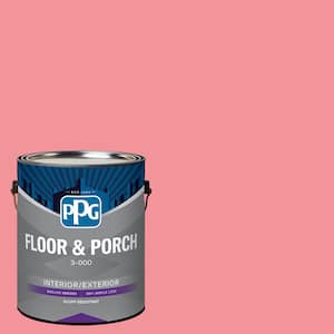 1 gal. PPG1185-4 Primrose Garden Satin Interior/Exterior Floor and Porch Paint