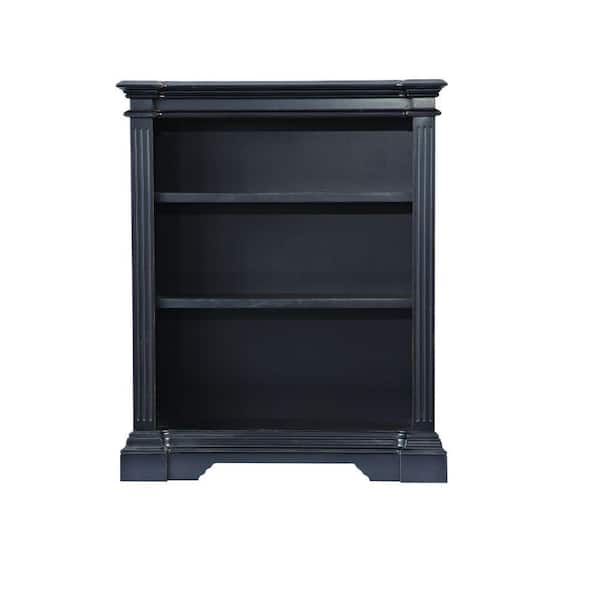 Home Decorators Collection Bufford Rubbed Black Open Bookcase
