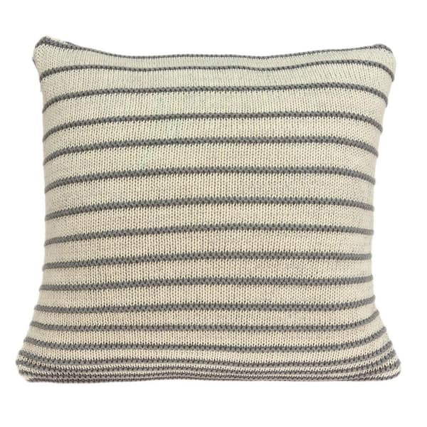 PARKLAND COLLECTION Augusta Royal Blue Solid Quilted Throw Pillow