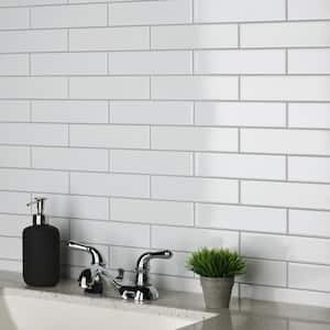 Metro Soho Subway Glossy White 1-3/4 in. x 7-3/4 in. Ceramic Floor and Wall Tile (3.0 sq. ft./Case)