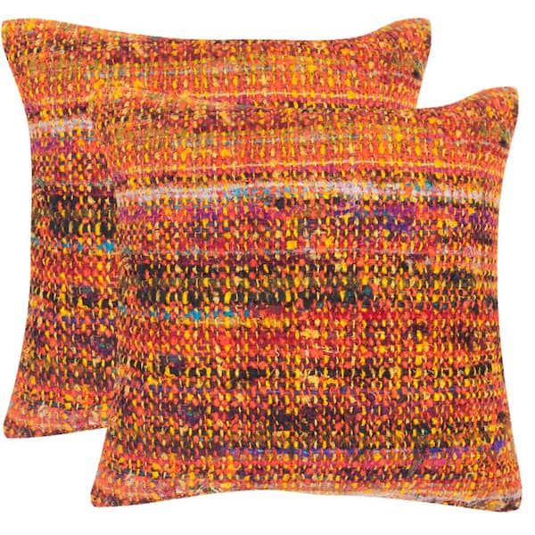Safavieh Carrie Textures & Weaves Pillow (Set of 2)