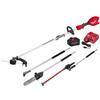 Milwaukee M18 FUEL 18V 16 in. Brushless Cordless QUIK-LOK String Trimmer 8.0 Ah Kit w/ Pole Saw, Hedge Trimmer, 3 ft. Extension 3016-21ST-49-16-2720-49-16-2719-49162721