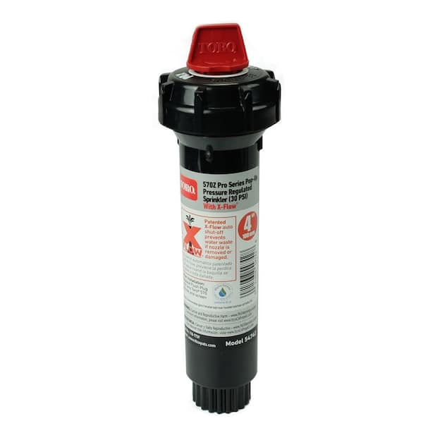 Toro 570Z Pro Series 4 in. Body Only Pop-Up Pressure-Regulated Sprinkler with X-Flow
