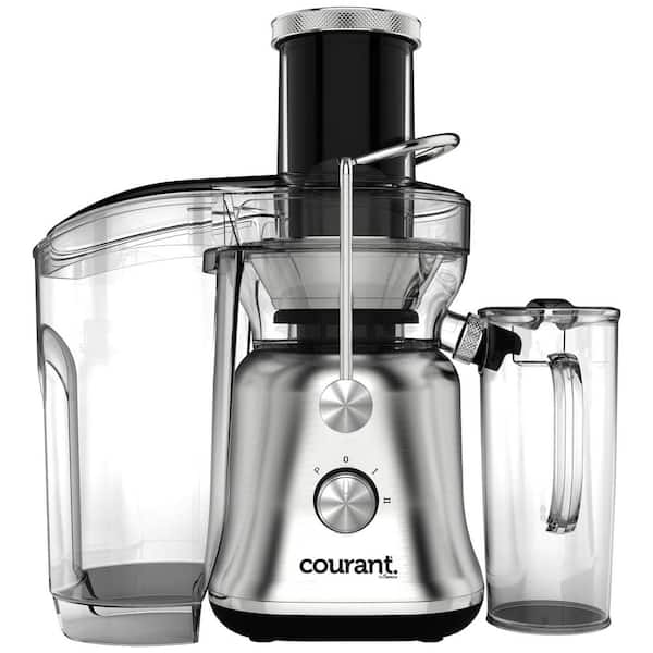 800W Whole Fruit Centrifugal Juicer, 3.35 in. Chute, 2-Speed Control, BPA-Free, Anti-Drip Spout, Stainless Steel Housing