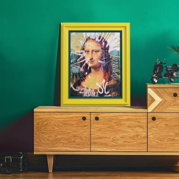 Empire Art Direct Mona Lisa Chromatic Hand Painted