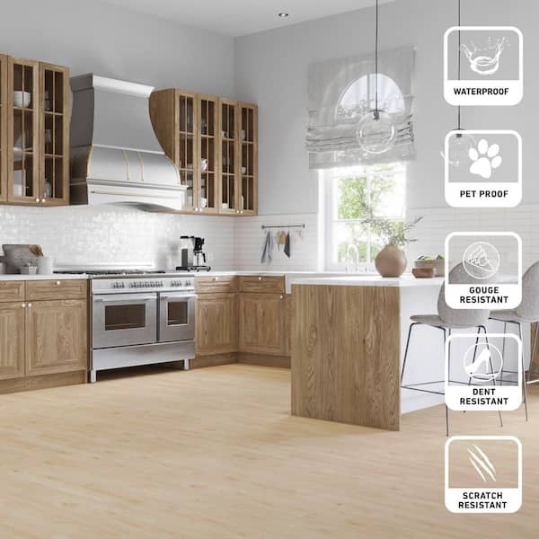 Nature's Craft St. Austelle L 12mm x 7.48 in. W Waterproof Laminate Flooring (21.06 sq. ft. / case)