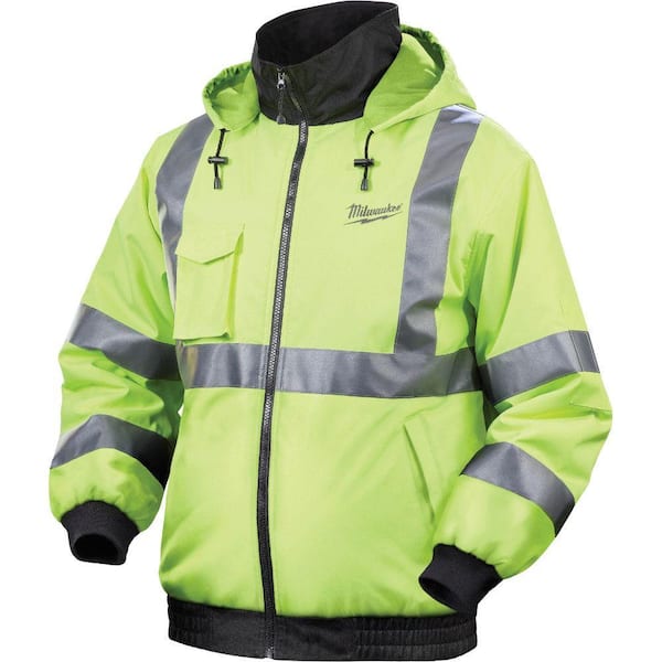 Milwaukee X-Large M12 12-Volt Lithium-Ion Cordless High Visibility Heated Jacket Kit (Battery and Charger Included)