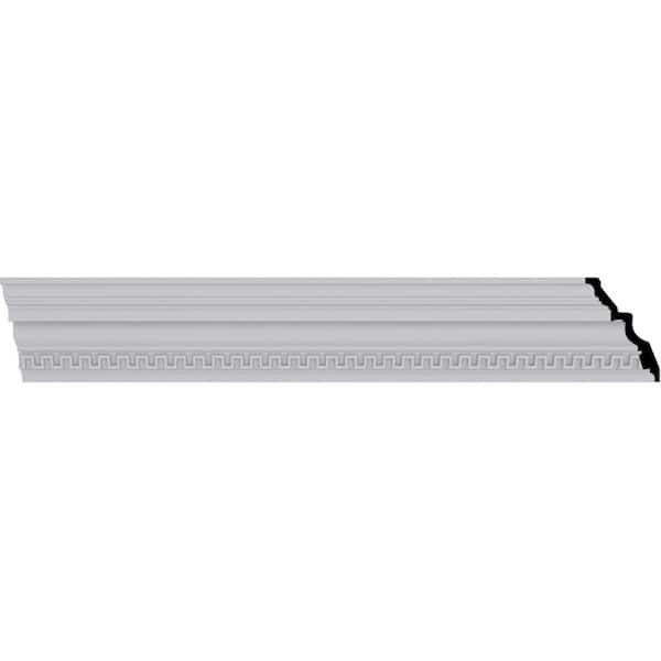 3-3/8 in. x 4-3/4 in. x 94-1/2 in. Polyurethane Nestor Crown Moulding