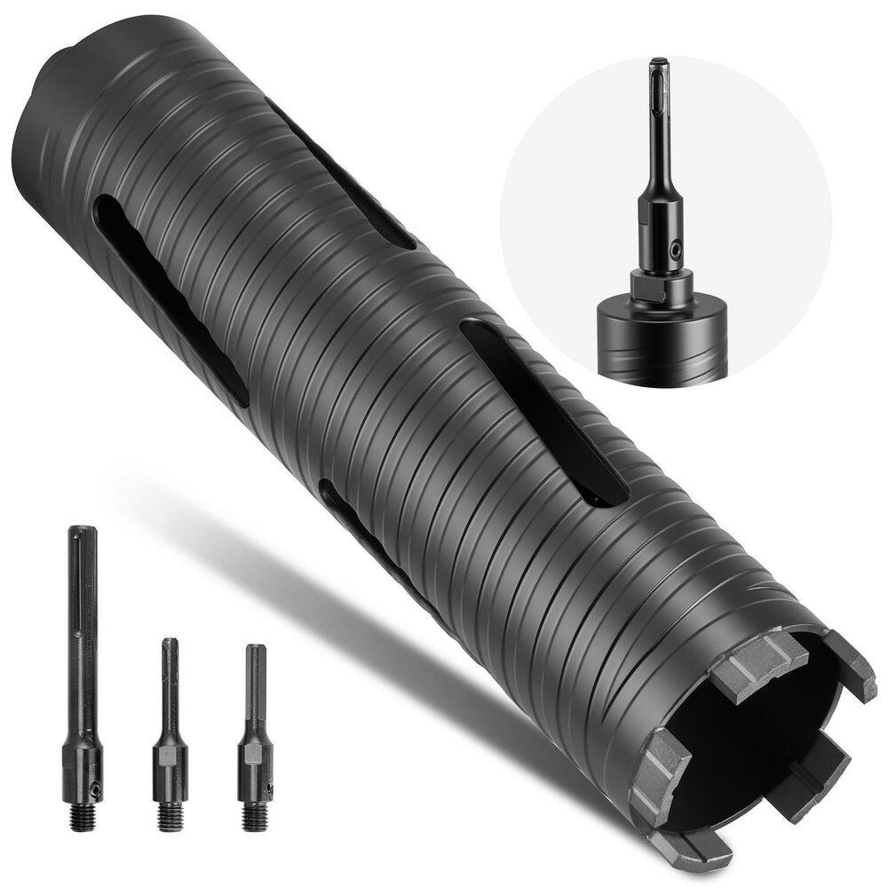 Core Drill Bit, 2-1/2 in. Dia 9-1/2 in. Drilling Depth, 5/8-11 Internal Thread, Diamond Dry Coring Bit price history on PriceWatchPro