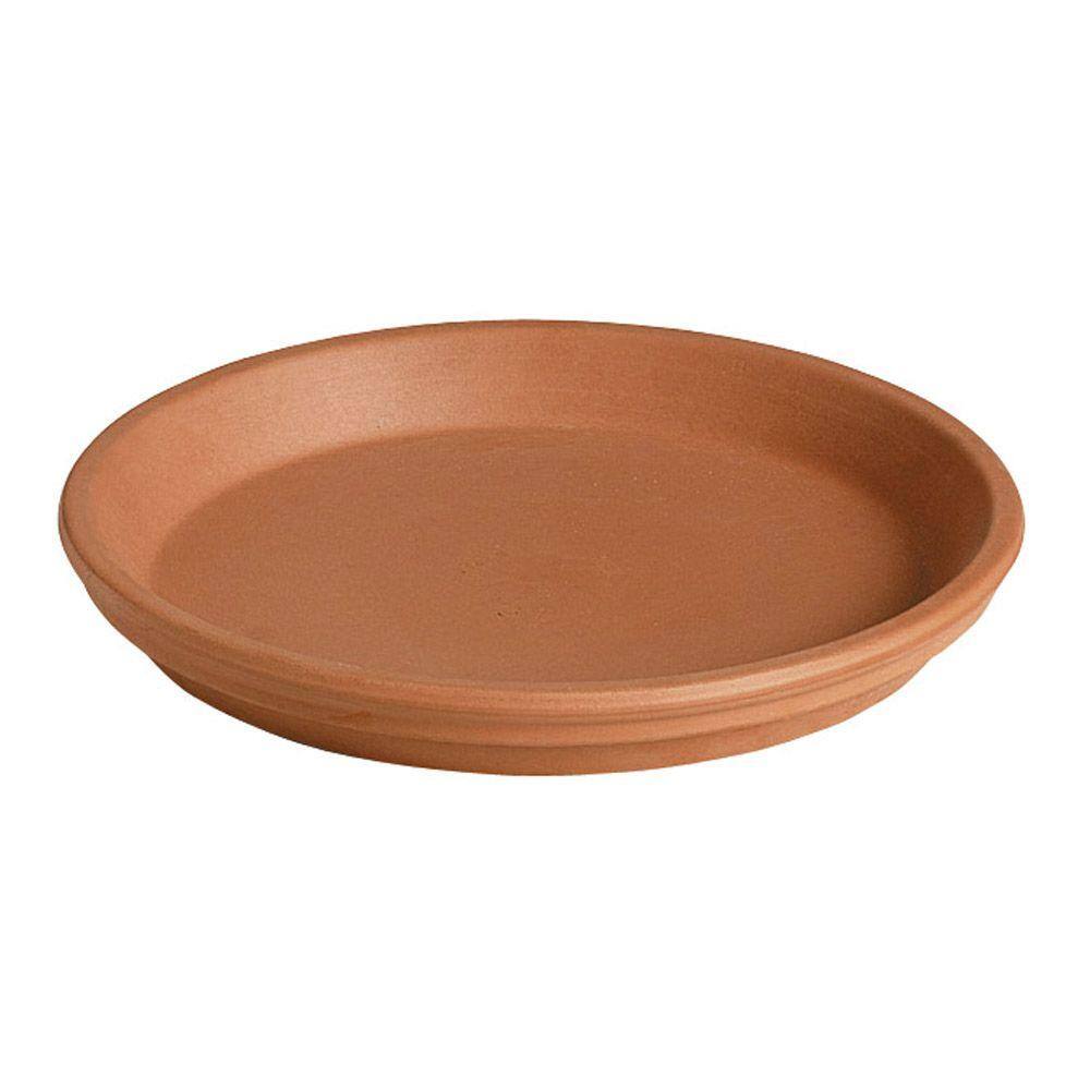 Vigoro 4-1/4 in. Terra Cotta Saucer 8711MZ - The Home Depot