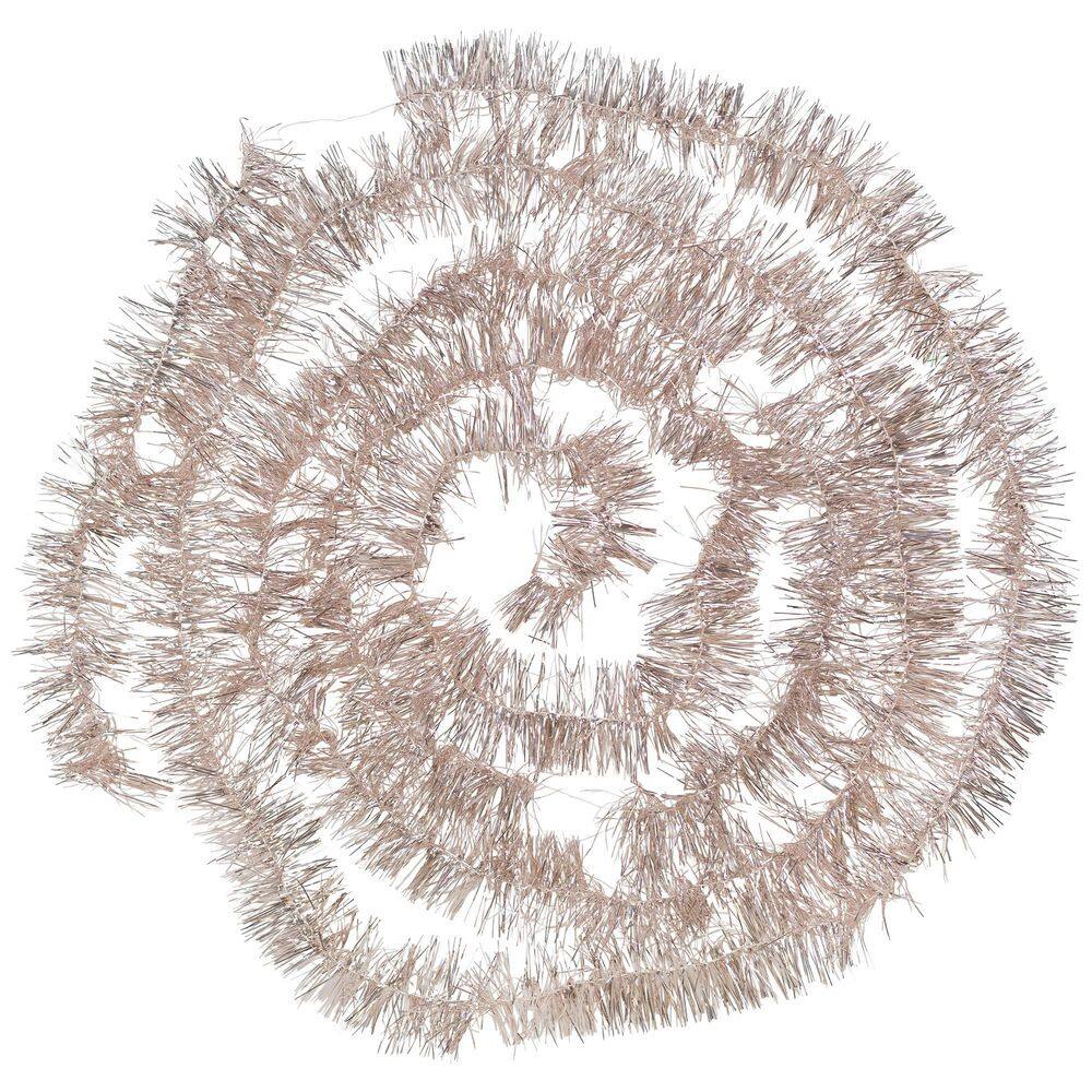 "Shiny Two-Tone Tinsel Christmas Garland - 18' x 3"" - Pink" price history on PriceWatchPro