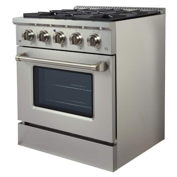 30 Inch Professional 4-Burner Gas Range – Janska
