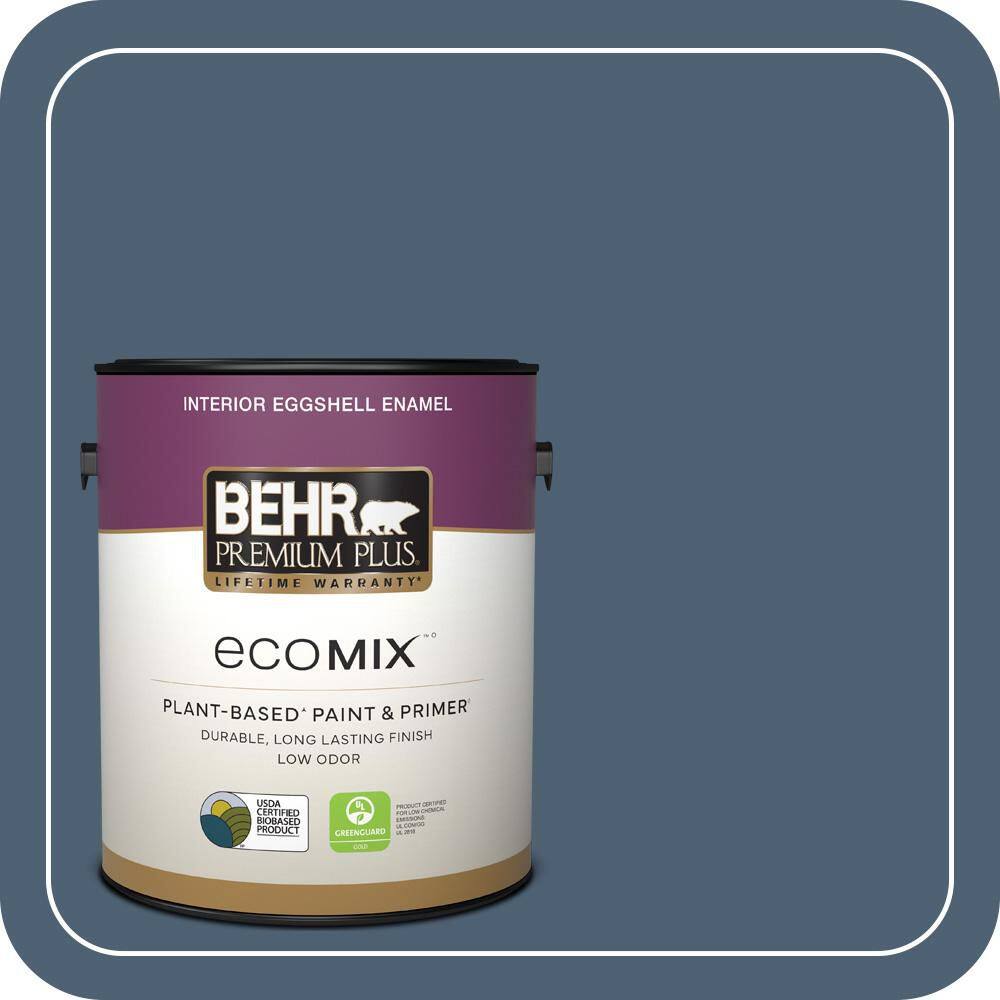 1 gal. #PPU14-19 English Channel Eggshell Enamel EcoMix Plant-Based Interior Paint & Primer price history on PriceWatchPro