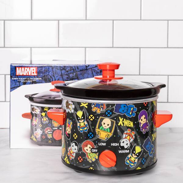 Uncanny Brands Marvel's X-Men Kawaii 2qt Slow Cooker- Cook With  Marvel Mutants: Home & Kitchen